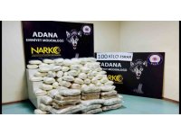Adana’da dev operasyon: 100 kilogram esrar ele geçirildi