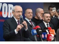 Kılıçdaroğlu gözaltına alınan başkanlara destek için Mersin’e ziyarette bulundu