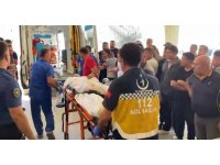 Gazipaşa’da hafriyat alanındaki iş makinesinin ana koluna sıkışan 15 yaşındaki çocuk yaralandı