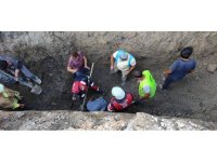 Altyapı çalışması sırasında göçük yaşandı: 1 yaralı