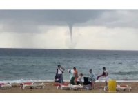 Alanya’da peş peşe üç hortum görüntülendi