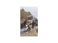 Korkuteli-Fethiye yolunda midibüs kazası: 9 yaralı
