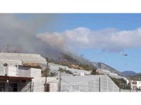 Bozyazı’daki orman yangını sürüyor