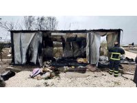 Burdur’da baraka yangını: Yaşlı kadın hayatını kaybetti