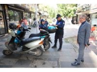 Mersin’de kaldırım işgaline geçit yok