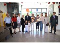Başkan Topaloğlu hayırsever Akman çiftini ağırladı