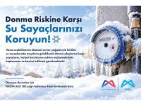MESKİ’den su sayaçlarının donmasına karşı uyarı