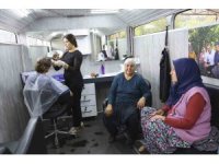 Mersin’de mobil kuaför hizmeti 40 bin 100 kişiye ulaştı