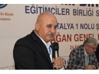 Eğitim-Bir-Sen Antalya’da Eyüp Bülent Miran güven tazeledi