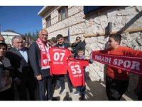 Bakan Ersoy memleketi İbradı’da 2 yeni eserin açılışını yaptı