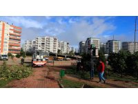Antalya’da 4 kişinin ölümüne sebep olan hortum, şantiye alanına gelinceye kadar önüne geleni adeta parçalamış