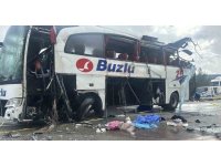 Burdur’da yolcu otobüsü devrildi: 1 ölü, 8 yaralı