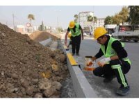 HBB’den Antakya’da bin 500 metrelik refüj çalışması