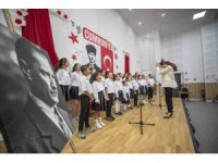 Mersin’de çocuklar Cumhuriyetin 103. yılını coşkuyla kutladı