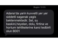 AFAD’dan Adana için uyarı