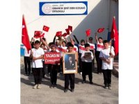 Feke’de köy okulundan Cumhuriyet Bayramı’nda anlamlı kutlama
