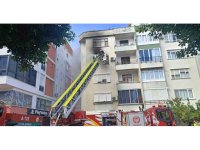 Antalya’da apartman yangını