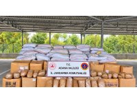 3 tırda 8 ton kaçak tütün ele geçirildi