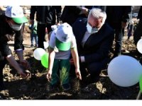 Isparta Çandır’da 12 Bin 503 fidan toprakla buluştu