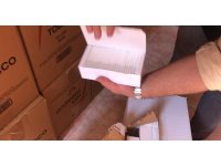 Mersin’de 1 milyon 120 bin adet bandrolsüz makaron ele geçirildi