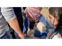 Kazada yaralanan anne ve bebeğinin buluşma anı duygulandırdı