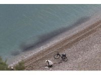 Dünyaca ünlü sahilde merak uyandıran görüntü