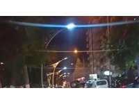 Kaza anı canlı yayına takıldı