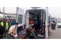 Osmaniye’de iki otomobil çarpıştı: 2 yaralı