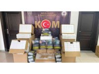 Mersin’de kaçak sigara üretim atölyesi ortaya çıkarıldı