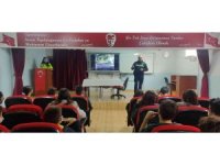 Öğrencilere trafik eğitim verildi