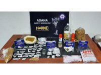 Adana’da 10 kilo 682 gram esrar ele geçirildi