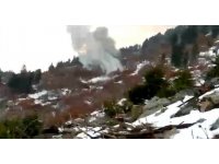 PKK sığınağında ele geçirilen patlayıcılar kontrollü olarak patlatıldı