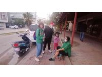 Rus annenin kızı ile birlikte motosiklet turu kazayla bitti