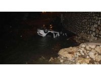 Mersin’de otomobil denize uçtu: 1 yaralı