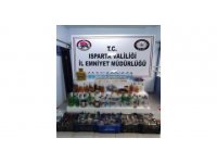 Isparta’da kaçak içki operasyonu: 3 gözaltı