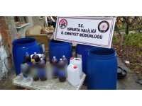 Isparta’da merdiven altı sahte içki operasyonu