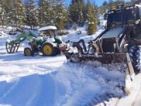 Mersin’de yayla yolları karla kaplandı, ekiplerin mücadelesi başladı