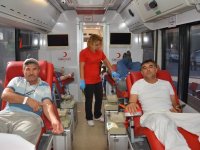 Antalya'da İnanılmaz Bir Ortamda Kan Bağışı