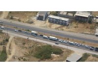 Antalya’da helikopter ve drone destekli trafik kontrolü