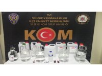 Silifke’de sahte içki operasyonu