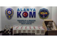 Kargo ile gelen 110 litre etil alkol ele geçirildi