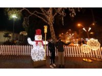 Manavgat, yeni yıl öncesi ışıl ışıl