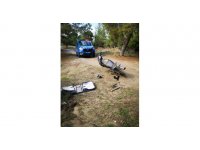 Bakır kablo hırsızları çalıntı motosikletle yakalandı