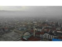 Burdur güne sisle uyandı