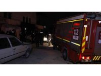 Dini nikahlı kocasının iş yerini ateşe veren kadın dumandan etkilendi