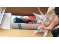 Yazıcının içine gizlenmiş kaçak saatler ele geçirildi