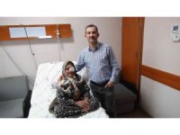 6 çocuklu 15 torun sahibi 97 yaşındaki Fadime nine ışığı gördü