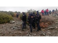 Kayıp avcının cansız bedeni drone ile bulundu