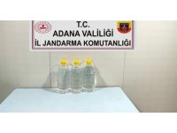Adana’da 138,5 litre sahte alkol ele geçirildi