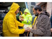 Yağışlardan zarar görenlere yardım